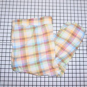2 Pairs Cato Plaid Cropped Leggings Size 26/28W